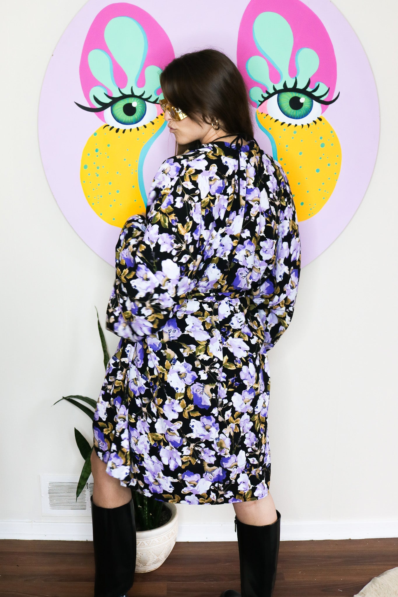 Painted Petal Kimono