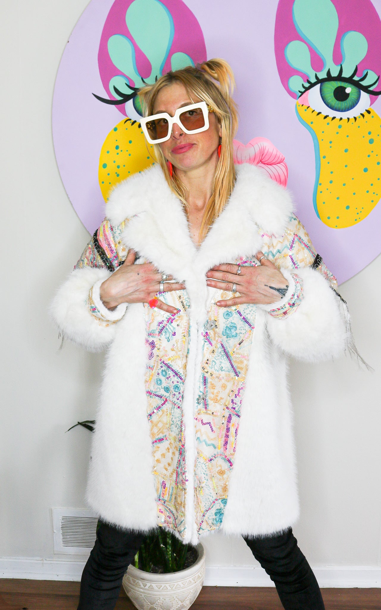 Confetti Cake Coat